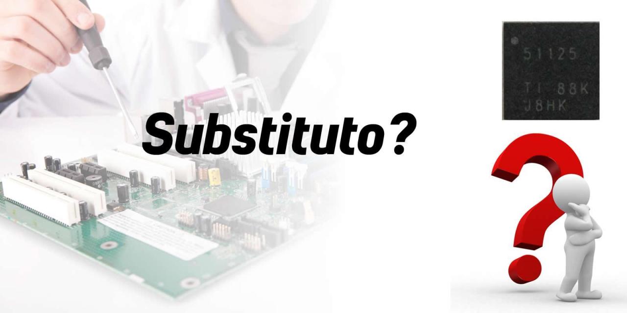 Lista de compatibilidade entre os buck converter( PWM ) usados em notebooks